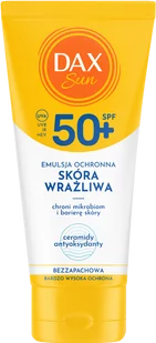 Dax Sun SPF50+ - Emulsja ochronna Skóra Wrażliwa 100 ml - Balsamy i kremy do opalania - miniaturka - grafika 1
