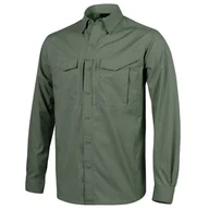 Koszule męskie - Helikon - Koszula Defender Mk2 - Długi rękaw - Olive Green - KO-DF2-PR-02 - miniaturka - grafika 1