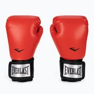 Rękawice bokserskie - Rękawice bokserskie Everlast Pro Style 2 czerwone EV2120 RED - miniaturka - grafika 1