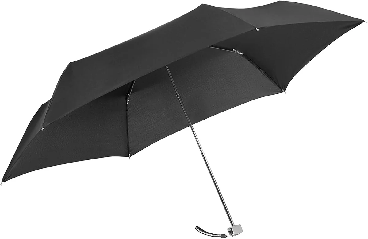 Parasol Samsonite Rain Pro czarny, składany na deszcz