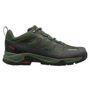 Męskie Buty HELLY HANSEN CASCADE LOW HT 11749_476 – Zielony - Buty trekkingowe męskie - miniaturka - grafika 1