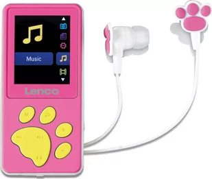 Lenco Xemio-560PK - odtwarzacz mp4, różowy - Odtwarzacze MP3 - miniaturka - grafika 1