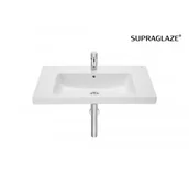 Umywalki - Roca A3270M0S00 GAP Umywalka $907cienna 80x46 cm Supraglaze$908 - miniaturka - grafika 1