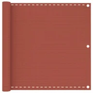 Ogrodzenia - Elior Klasyczny parawan ogrodowy na balkon terakota A9-C80 - miniaturka - grafika 1