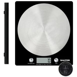 Waga SALTER 1036 Bkpcfeu16 Czarny - Wagi kuchenne - miniaturka - grafika 1