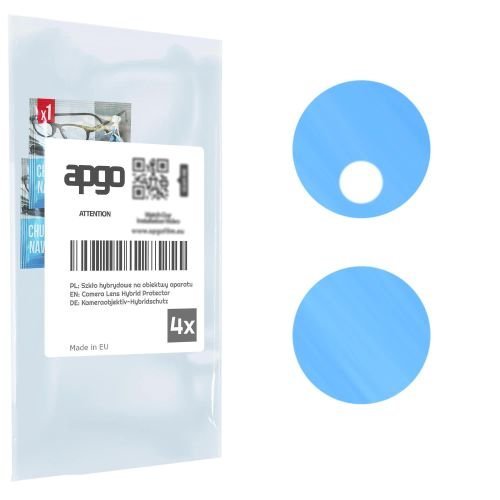 4x szkło hybrydowe na aparat obiektyw kamerę 9H do Honor Play 50 - apgo hybrid Camera Lens Protector