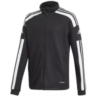Bluzy dla dziewczynek - Adidas, Bluza dziecięca, SQUADRA 21 Training Jacket Junior GK9542, czarny, rozmiar 152 - miniaturka - grafika 1