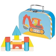 Klocki - Klocki w walizce Goki - miniaturka - grafika 1