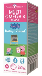 Domowa Apteczka Multiomega 3 Junior, 250 ml - Witaminy i minerały - miniaturka - grafika 1