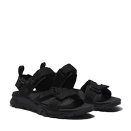 Sandały męskie - Męskie Sandały TIMBERLAND GARRISON TRAIL WEB SANDAL TB0A2E4G0151 – Czarny - miniaturka - grafika 1