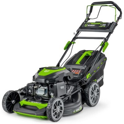 WUBER Kosiarka spalinowa W09115 z napędem, 53 cm, rozrusznik, 223 cm3, 4.6 kW, mulczowanie, kosz 60L