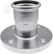 Łączniki, trójniki, kształtki - Kołnierz PN16 Inox - 76.1 DN65 - miniaturka - grafika 1