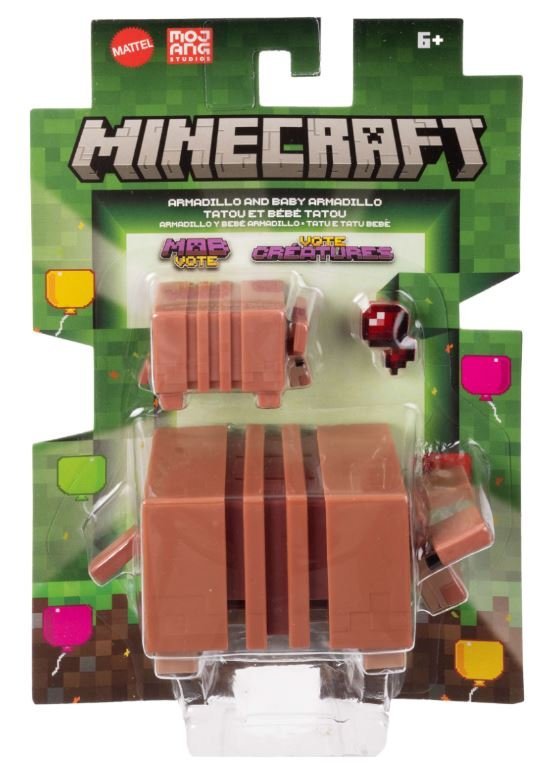 Minecraft GTP08 JCN40 Figurka Armadillo z małym armadillo