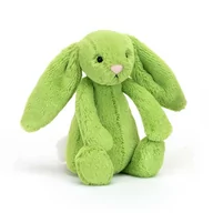 Maskotki i pluszaki - MASKOTKA JELLYCAT Pluszowy Króliczek Bashful zielone jabłuszko - 18 cm - miniaturka - grafika 1