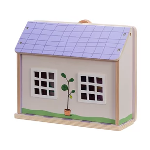 Zestaw drewniana szkoła z figurkami Peppa, podstawka Drop & Play - Figurki dla dzieci - miniaturka - grafika 1