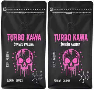 TURBO Kawa ziarnista Do ekspresu 2x1kg 100% Arabica SMAKU - Kawa - miniaturka - grafika 1