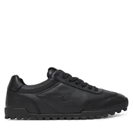 Sneakersy damskie - Sneakersy Calvin Klein Jeans Low Profile Runner YW0YW01751 Czarny - miniaturka - grafika 1