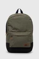 Plecaki - Quiksilver plecak męski kolor zielony duży gładki - miniaturka - grafika 1