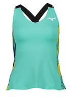 Koszulki sportowe damskie - Mizuno Top sportowy w kolorze turkusowym - miniaturka - grafika 1