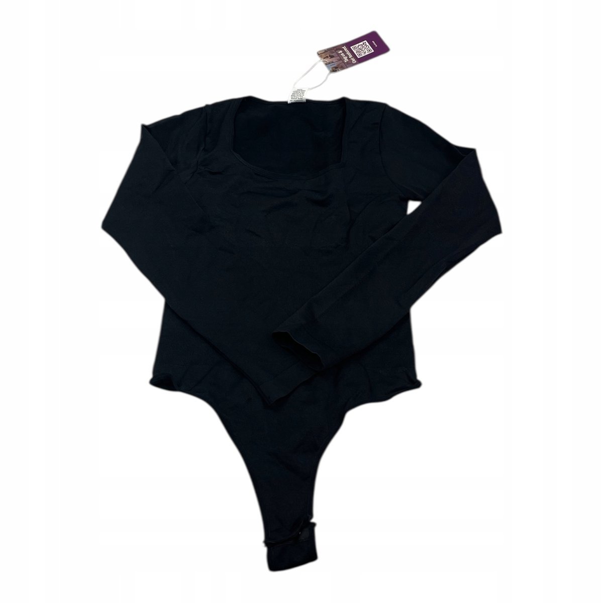 Body damskie Heyshape modelujące długi rękaw M