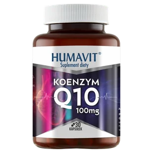 Humavit koenzym Q10 ubichinon 100 mg 30 kapsułek - Witaminy i minerały - miniaturka - grafika 1