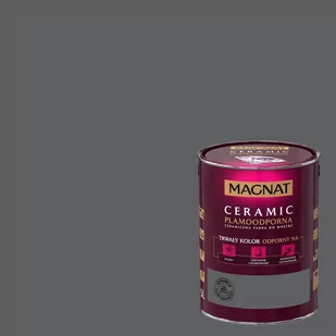 Magnat Farba ceramiczna 5 L Stylowy antracyt MAGNAT CERAMIC - Farby wewnętrzne - miniaturka - grafika 1
