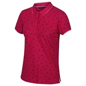 Koszulki i topy damskie - Regatta Damska koszulka polo Faine Ii z krótkim rękawem - miniaturka - grafika 1