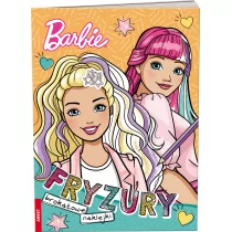 Kolorowanka dla dzieci Barbie Fryzury DRE-1101 - Książki edukacyjne - miniaturka - grafika 3