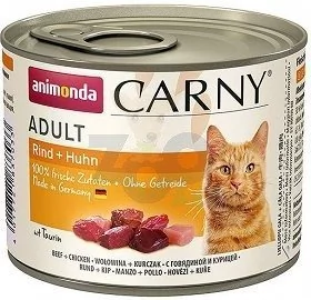 Animonda Cat Carny Adult smak: wołowina i kurczak 6 x 200g