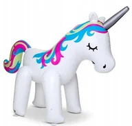 Akcesoria do basenów - Dmuchany Jednorożec ze zraszaczem 204cm fontanna ogrodowa Playground - miniaturka - grafika 1