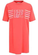 Sukienki - FILA Damska sukienka z logo STURNA, Cayenne, XS, Cayenne, XS - miniaturka - grafika 1