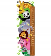 Naklejki na ścianę - Naklejka dla dzieci - Miarka Wzrostu - Madagaskar - miniaturka - grafika 1