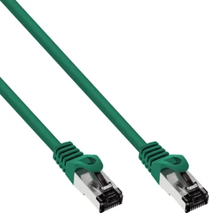InLine InLine® Patch Cable S/FTP PiMF Cat.8.1 halogen free 2000MHz green 0,5m - Patchcordy - miniaturka - grafika 1