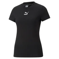 Koszulki sportowe damskie - Puma Koszulka Classics Slim 53561001 - miniaturka - grafika 1