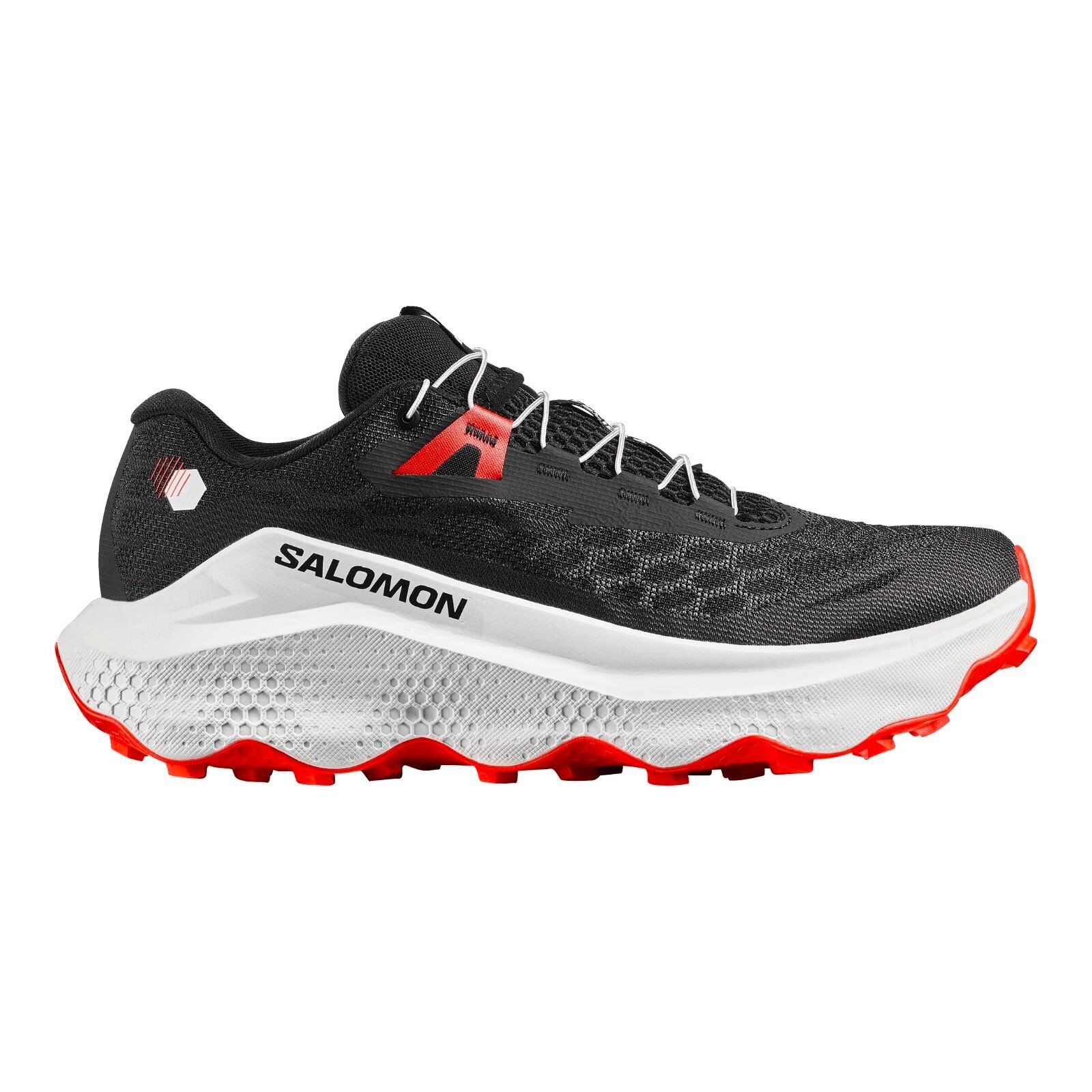Męskie buty do biegania Salomon Ultra Glide 4 Black/White/Fiery Red UK 8
