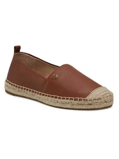 Espadryle damskie - Lauren Ralph Espadryle Cameryn 802824736002 Brązowy - grafika 1