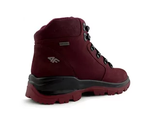 Damskie buty turystyczne 4F ALPHATREK OBDH253 bordowe Rozmiar: 41 - Buty trekkingowe damskie - miniaturka - grafika 5