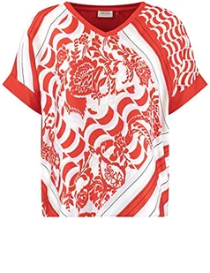 Gerry Weber T-shirt damski, liliowy/różowy/czerwony/pomarańczowy nadruk, 42 - Koszulki i topy damskie - miniaturka - grafika 1