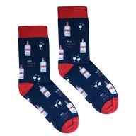 Skarpetki męskie - SKARPETKI WÓDKA PATTERN - 37-41 - miniaturka - grafika 1