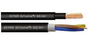 Kabel energetyczny BiTinstal H 1 kV 2x1,5 RE bęben - Przewody elektryczne - miniaturka - grafika 1