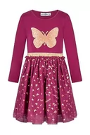 Sukienki - Happy Girls Sukienka dziecięca, granatowy (Berry), 104 cm - miniaturka - grafika 1