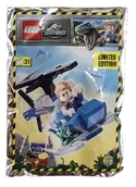 Klocki - Lego Jurassic World Zestaw - Owen With Helicopter 122113 Polybag Klocki - miniaturka - grafika 1
