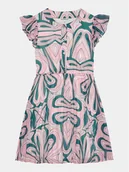 Sukienki i spódniczki dla dziewczynek - Guess Sukienka codzienna J4RK19 WA2T0 Różowy Regular Fit - miniaturka - grafika 1