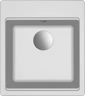 Zlewozmywaki - Elleci Time 102 G68 Bianco LG210268FIXCI - miniaturka - grafika 1