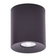 Lampy sufitowe - Czarny plafon sufitowy walec spot - A215 M8-C89 - miniaturka - grafika 1