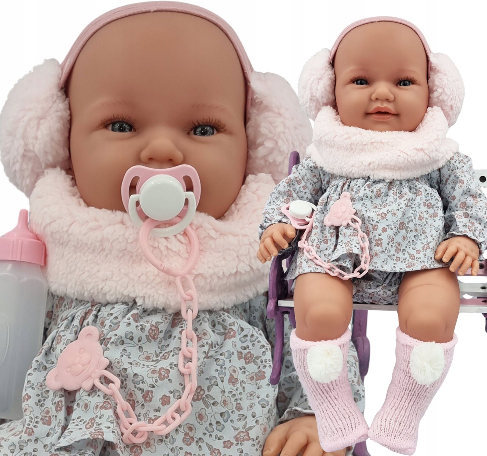 Hiszpańska Lalka Manolo Miękka 47 cm 523