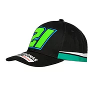Czapki damskie - Vr46 Regulowana czapka Petronas Miękki,Średnia szarość,Unikalna - miniaturka - grafika 1