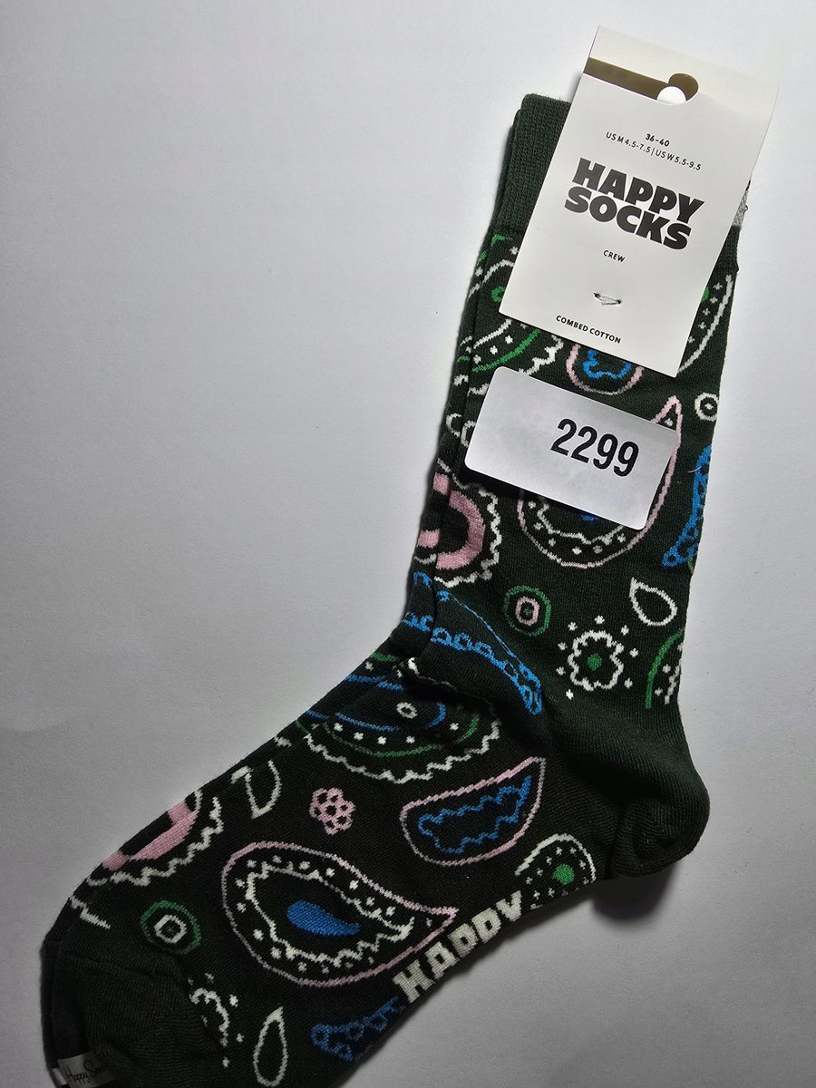 Kolorowe skarpety Happy Socks unisex rozmiar 36-40 (2299)