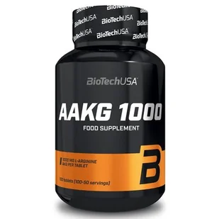 BioTech AAKG 1000 mg - 100 tabl BIO/AKG/100 - Witaminy i minerały dla sportowców - miniaturka - grafika 1