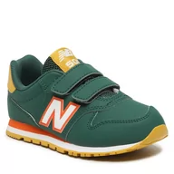 Sneakersy damskie - Sneakersy New Balance PV500GG1 Zielony - miniaturka - grafika 1